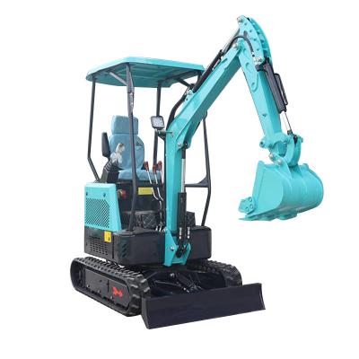 China SE17 Blue Crawler Excavator Mini Construction Equipment 0 - 3.5km/H for sale