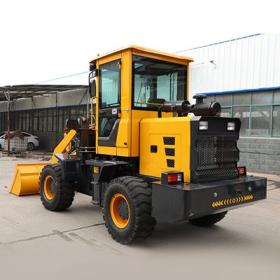 China Articulating Construction Wheeled Loader Equipment Compact Front Loader 4x4 for sale