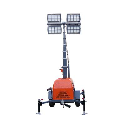 China 094L 7M 4.2KW Mobile Lighting Plant Portable Generator Lights 4 Lamp for sale