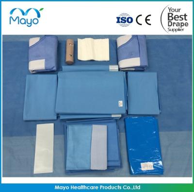 China O quadril EN13795 ortopédico drapeja SMS PP esterilizou U impermeável drapeja à venda