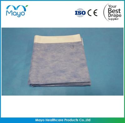 China Blue SS SMS TUR Drape 35g 40g Adhesive Drapes Surgical for sale
