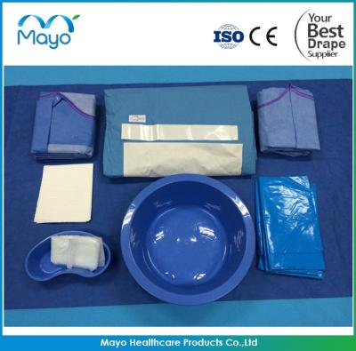 China OEM Disposable Sterile Drapes Antibacterial Surgical Drape Pack for sale