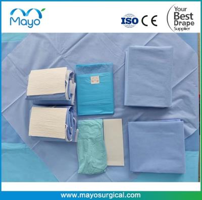 중국 Nonwoben Disposable Sterile Drape Orthopedic Pack for Surgery use 판매용