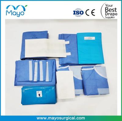 中国 Medical Consumable Hospital Use Disposable Sterile Orthopedic Surgical Drape Pack 販売のため