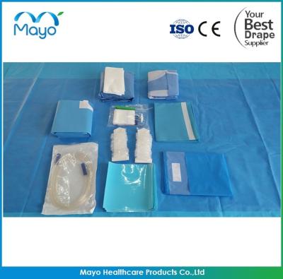 China Australia Market Disposable Sterile Dental Implant Drape Kits Oral Drape Pack for sale