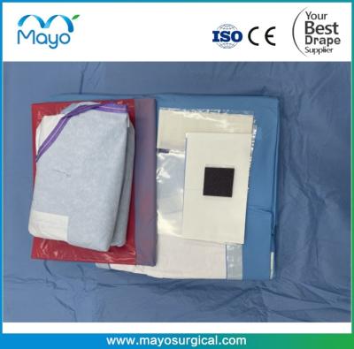 China Disposable Laparotomy Drape Pack Sterile Surgical Abdominal Drape Pack en venta