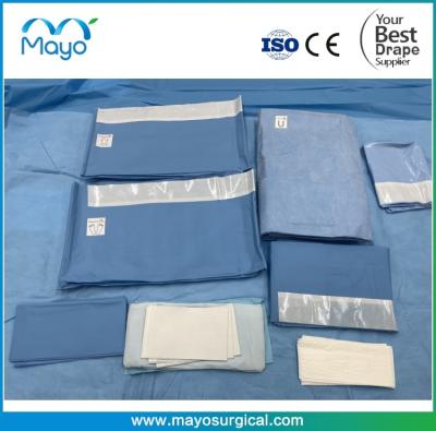 中国 Disposable Surgical Orthopedic Drape Pack With U Drape Medical Consumable 販売のため