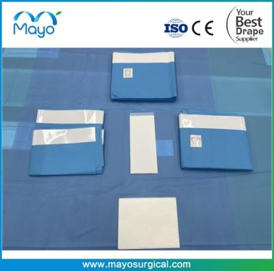 China Disposable Single Use General Surgical Pack Universal Surgery Drape Set Sterile CE Approved for sale