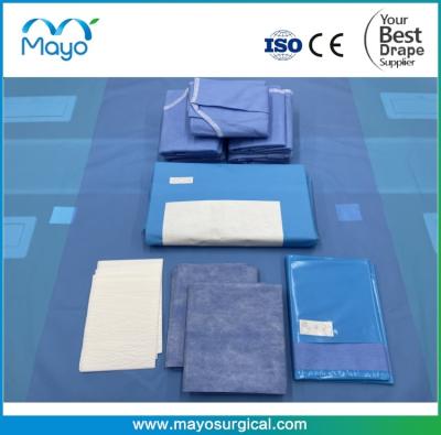 중국 EO Sterile Disposable Cystoscopy Drape Pack Cystoscopy Surgical Kits 판매용
