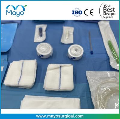 China Implantology Sterile Surgical Implant Drape Kit Single Use SMS / PP PE Material for sale