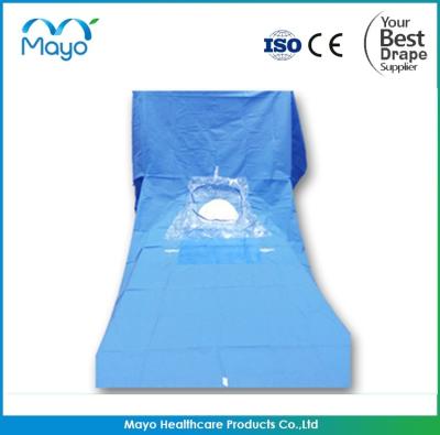 China ISO FDA Disposable Surgical Drapes SMS PP Sterile Fenestrated Drape for sale