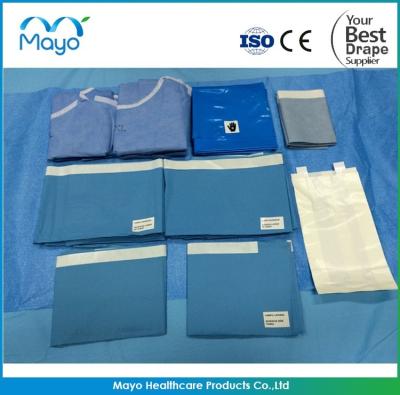 China PSB Tri Lam Surgical Drape Pack EO Sterilized Disposable Sterile Drapes for sale