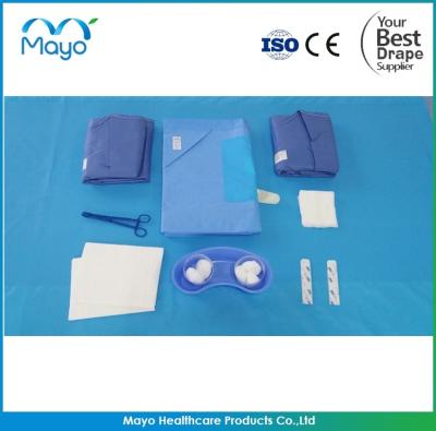 中国 TURは泌尿器科学を詰める操作のために青い使い捨て可能な外科パックをおおう 販売のため