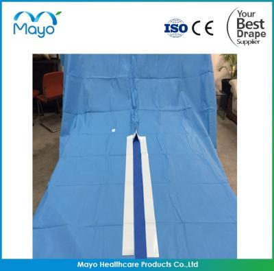 China Hospital PE Disposable Surgical Drapes Orthopedic Split U Drape for sale