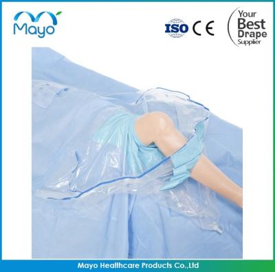 China FDA Approved Sterile Knee Arthroscopy Drape With Fluid Collection for sale