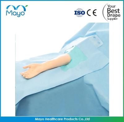 China PP SMS Disposable Surgical Drapes Hand Knee Universal Extremity Drape for sale