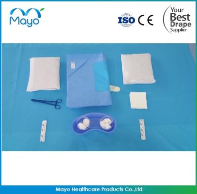 China Surgical TUR Drape Urology Drape Pack 89x221x266cm Blue Color for sale