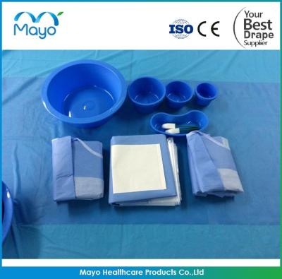 China OEM Angiography Drape Set Mayo Sterile Angio Drape Kits for sale