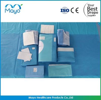 China CE Approved Hip Drape Disposable Surgical Packs Customization for sale