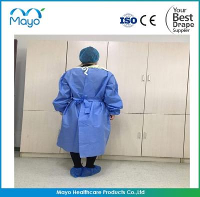 China SMS SMMS SSMMS AAMI Level 3 Isolation Gowns  L XL XXL for sale