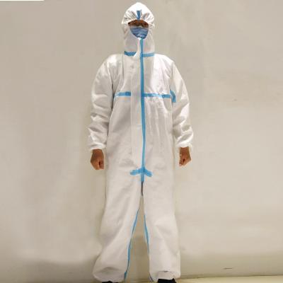 China Waterproof Microporous Disposable Type 5 6 Coverall Chemical Resistant for sale