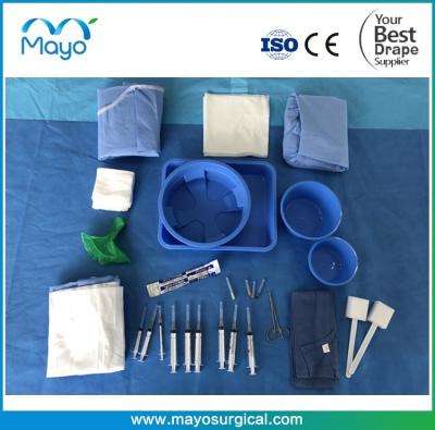 China CER ISO13485 bestätigte Wegwerfherzklappe Schenkel Angio drapiert angiographic Verfahren Kit Manufacturer In China zu verkaufen