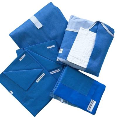 China White Underbuttock Obstetrics Drapes Delivery Universal Drape Set for sale