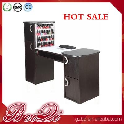 China Nail salon equipment supplies wholesale manicure table vacuum and nail salon furniture for sale
