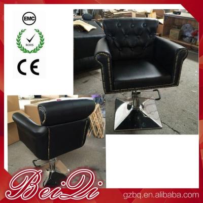 China Old Style Barber Chair Beauty Salon Hair Cutting Chairs Wholesale Hair Styling Chairs for sale
