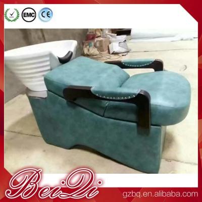 中国 Wholesale barber equipment salon suppliers shampoo station sink and chair 販売のため