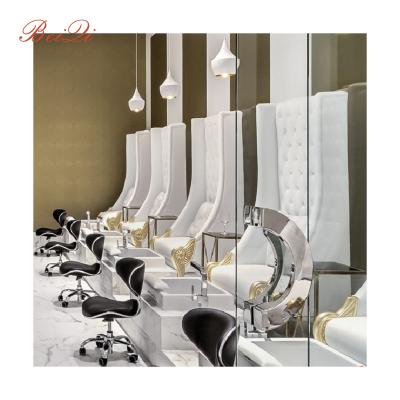 中国 Luxury Spa Pedicure Chairs Used Nail Salon Equipment Egg Shaped Pedicure Chair Spa Pedicure Chairs Manufacturers 販売のため
