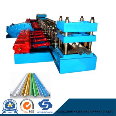 China Highway Safety Road Crash Barrier Roll Forming Machine for sale