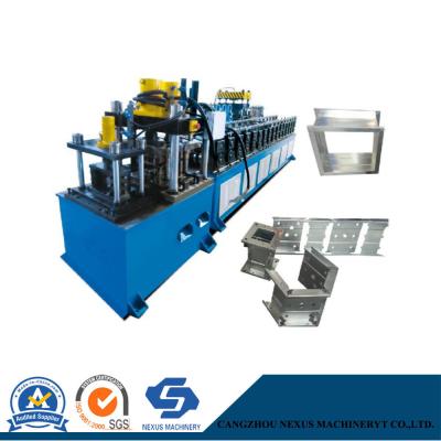 China Roll Forming Machine for Motorized Smoke Fire Damper Frame Blade Production Line for sale