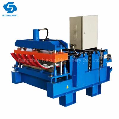 China Hydraulic Roll Forming Curved Crimping Machine /Trapezoidal Steel Panel Curving Machine for sale