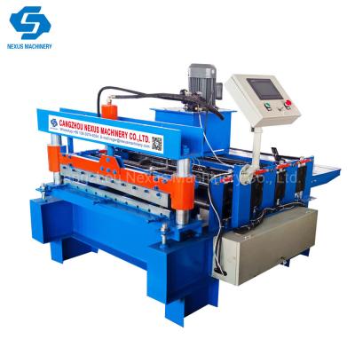 China Automatic Light Gauge Metal Sheet Plate Cut to Length Slitting Cutting Machine Prodution Line for sale