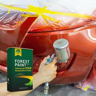 China Endurecedor auto de sequía rápido líquido de la pintura del coche 2K de la capa clara de las pinturas de carrocería en venta