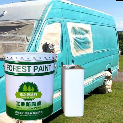 China Auto Paint Truck Colors Polyurethane Anti Corrosion Paint High Gloss for sale