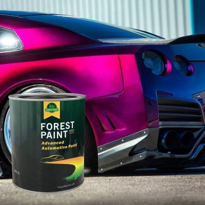 China Yellow Resistant High Hear Clear Coat Car Paint Metallic 1k Acrylic Primer for sale