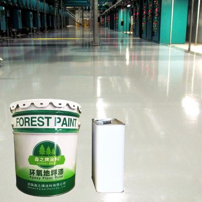 China Solvent & Water Based Liquid Epoxy Floor Coating Chemical Grade Easy To Construction for sale