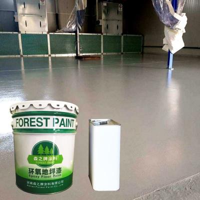 China Industrial Anti Corrosion Paint Commerical Warehouse Epoxy Floors Coating for sale