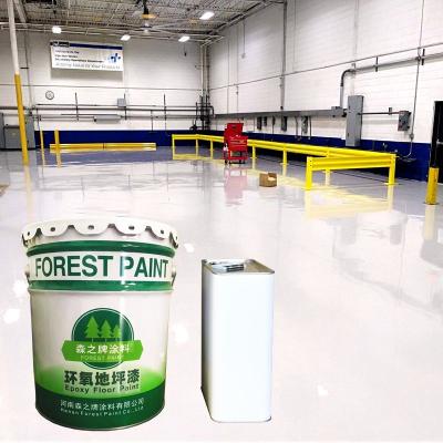 China Chemical Resistant Anti Corrosion Paint Solvent Free Epoxy Floor Coating for sale