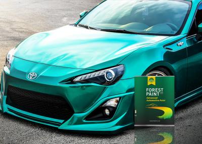 Chine Le solvant vert d'éraflure de peinture de voiture de Pearl White de lustre de saturation élevée des véhicules à moteur tournent à vendre