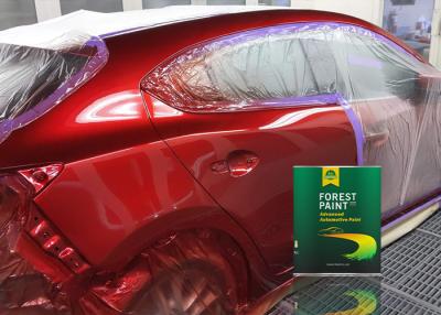 China Crystal Red Pearl Color Repair se descoloró la peladura de la pintura del coche de la reparación en venta