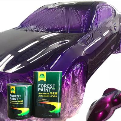 China UV Resistance Car Paint Clear Coat Application To Car Repair Effect for sale
