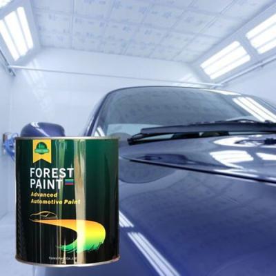 China Two Component Clear Coat Car Paint Smooth Film for sale