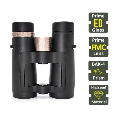 China High End ED Lens 10X42 Binoculars Telescope For Professional Optics User for sale