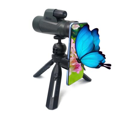 China 10x42 High Power Monocular Telescope With Smartphone Holder IPX7 Waterproof for sale