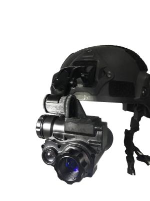 Cina la testa di 1x24 HD ha montato gli occhiali di protezione di visione notturna per cercare il tipo di campeggio del casco in vendita