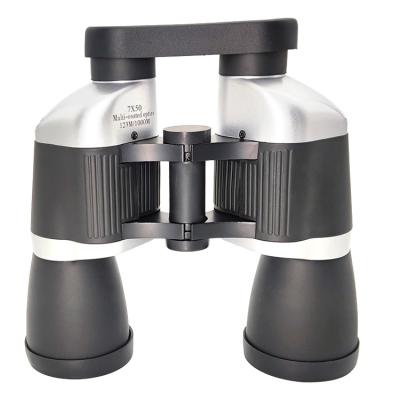 China Large Objective Lenses 7x50 Beginner Astronomy Binoculars Wide Field Of View for sale