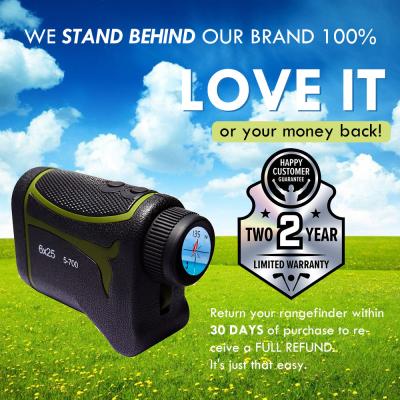 China Outdoor Activity 6X Golf Laser Rangefinders 1000M Digital Laser Range Finder for sale